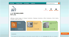 Desktop Screenshot of jkcontainerservices.com